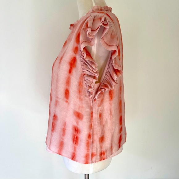 Marie Oliver “Merritt” Pink Tie-Dye Top – Size Medium - Picture 4 of 5